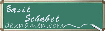 Basil Schabel Visitenkarte